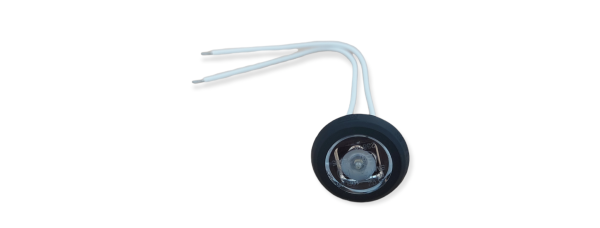 Gabarito žibintas FT-074. 1 LED Baltas. 12-24V.