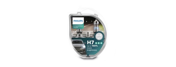 PHILIPS H7 12V 55W X-treme vision pro150. 12972XVPS2