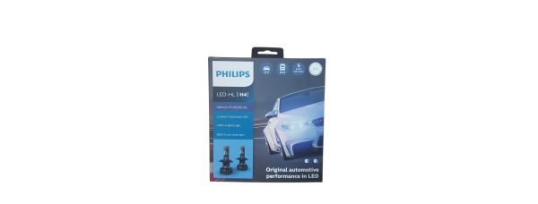 H4 LED LEMPŲ KOMPLEKTAS PHILIPS +250%  12/24V 5800K