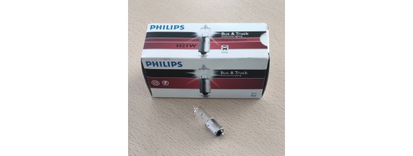 Lemputė 24v 21 w  BAY9S HOLOG. 24356  PHILIPS