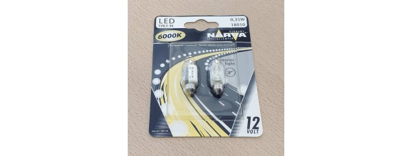 12v SV 8.5 3 diodų BALT.36 KOMPL.2VNT NARVA 18010