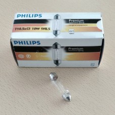 Lemputė 12v 10w SV 8.5 Philips 12866 10 vnt.