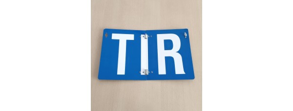 TIR lentelė užlenkiama