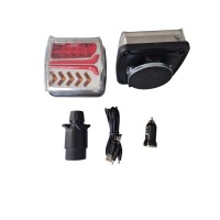 Galin. LED žibintų komplektas 12V su magnetais belaidis L2321-WL