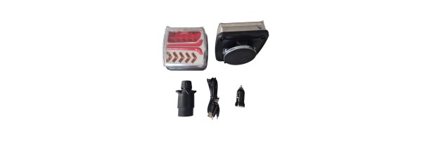 Galin. LED žibintų komplektas 12V su magnetais belaidis L2321-WL
